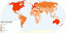 Dietary Fat Consumption Gpersonday 1990 92