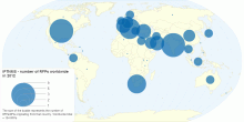 IPTNMS # of RFPs worldwide via TSS/PIDS in 2012