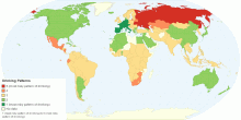 Worldwide Alcohol Drinking Patterns