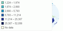 GDP Per Capita Constant 2000 US $  By Dorothy