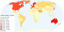 GDP Per Capita（current）－－ Doris