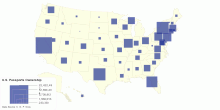 How Many Americans Own Passport? The Numbers, State by State