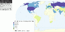 Space Travelers by Nationality