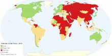 Freedom of the Press Global Status