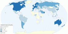 Internet Use by Country #3