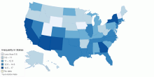 Inequality in the States