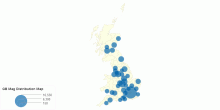 GB Mag Distribution Map