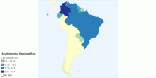 South America Homicide Rate