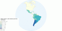 Maize Yield in Latin America and the Caribbean