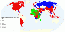 Summer Olympic Boycotts - 1976, 1980 and 1984