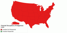 American Colonial Occupation of Indigenous Land