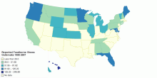 Reported Foodborne Illness Outbreaks 1998 2007