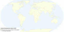 Human Development Index of 2011