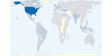 Number of Facebook Users by Country