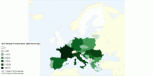 EU Maize Production (000 tonnes)