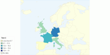 Chilled food market geography segmentation UK: % share, by value, 2012