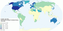 GLOBAL GNI PER CAPITA,PPP(CURRENT INTERNATIONAL US$) 2006