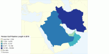 Persian Gulf Pipeline Length