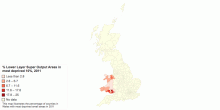 Deprived areas Wales 2011, Stats: Welsh Government