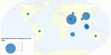 International Branch Campuses of UK HEIs (January 2014)