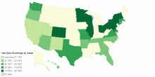 Net Zero Buildings by State