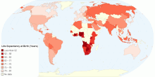 Life Expectancy at Birth (2011)