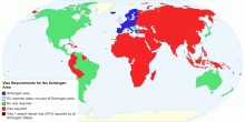 Visa Requirements for the Schengen Area