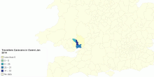 Travellers Caravans in Gwent Jan 2014