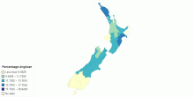 Percentage Anglican