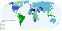 % Saying Humans Cause Climate Change