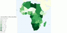 Literacy Rate in Africa Sam Blue