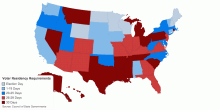 Tabulating Voter Residency Requirements Across the States