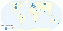 Aluminium Smelters 1990