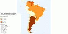 Złoża ropy łupkowej w Ameryce Południowej