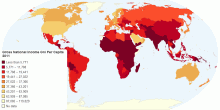 Gross National Income Gni Per Capita 2011