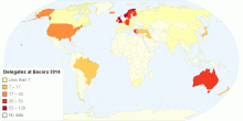 Delegates at EECERA 2014