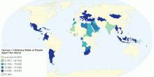 Hannon J 14literacy Rates of People Aged 15or Above