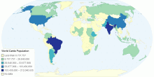 World Cattle Population