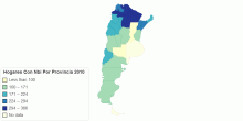 Hogares Con Nbi Por Provincia 2010