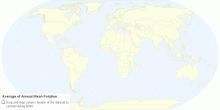 Average of Annual Mean Polution