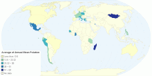 Average Annual Pollution