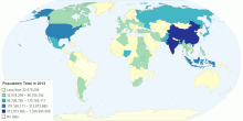 Total Population in 2012