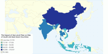 The Impact of Sea Level Rise on GDP of South and East Asian Countries