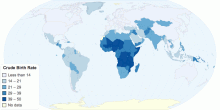 Birth Rate Crude Per 1000 People