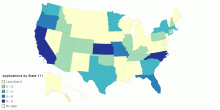 Applications by State