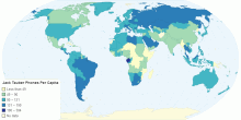 Jack Tauber Phones Per Capita