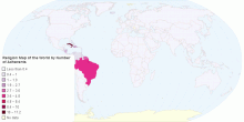 Spiritism Adherents by country