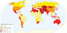 Water Stress by Country