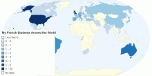 My French Students Around the World