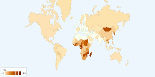 Tribal Religion Adherents by Country